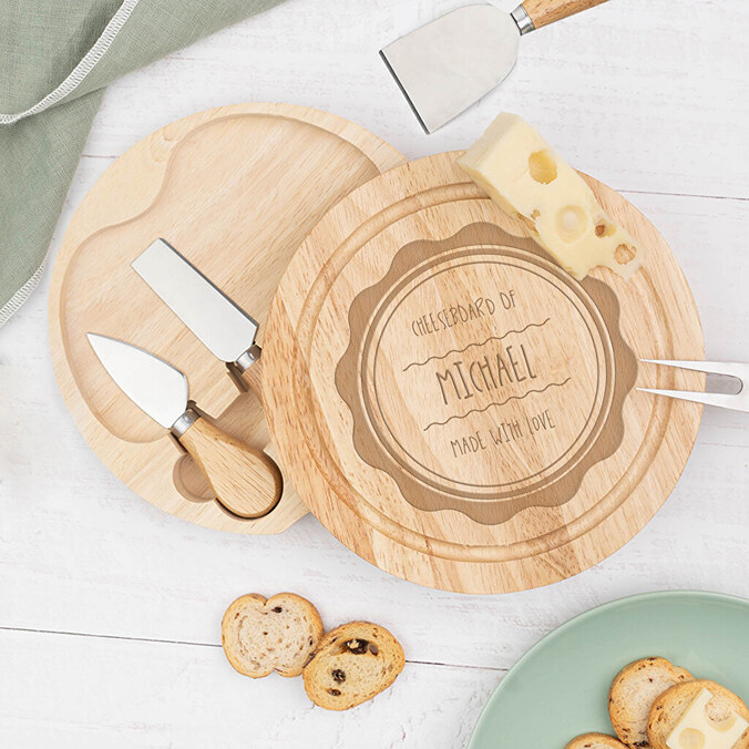 Tagliere per formaggi personalizzato