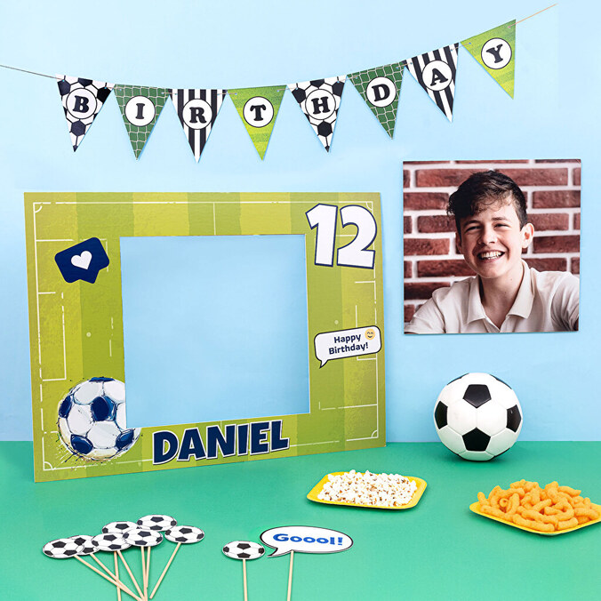Personalisierter Selfie-Rahmen mit Druck