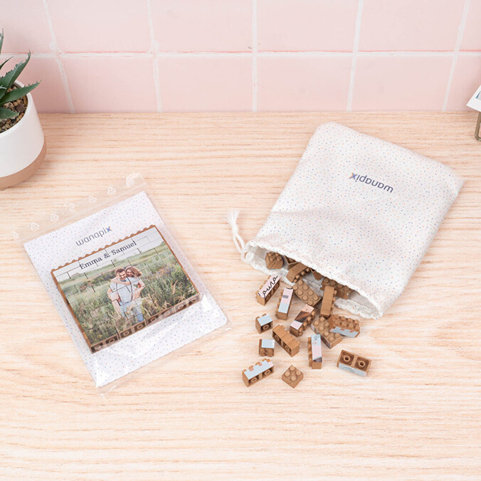 Puzzle Block selbst gestalten aus Holz