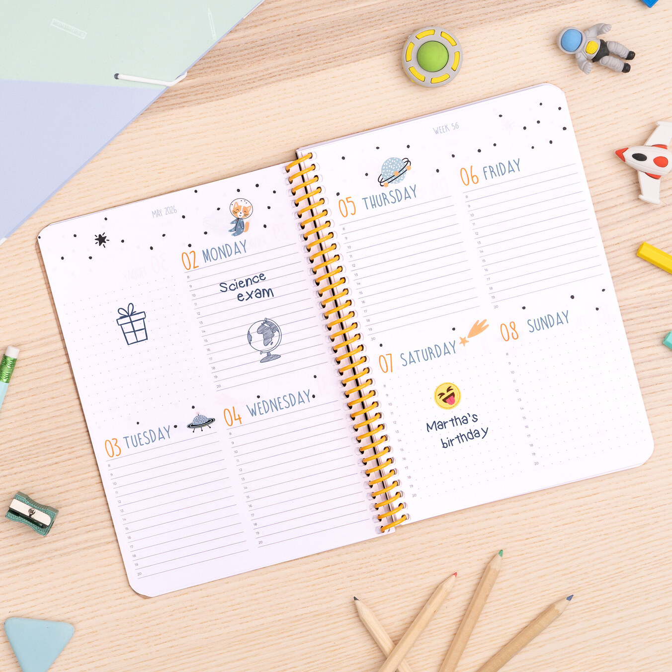 Personalised diary