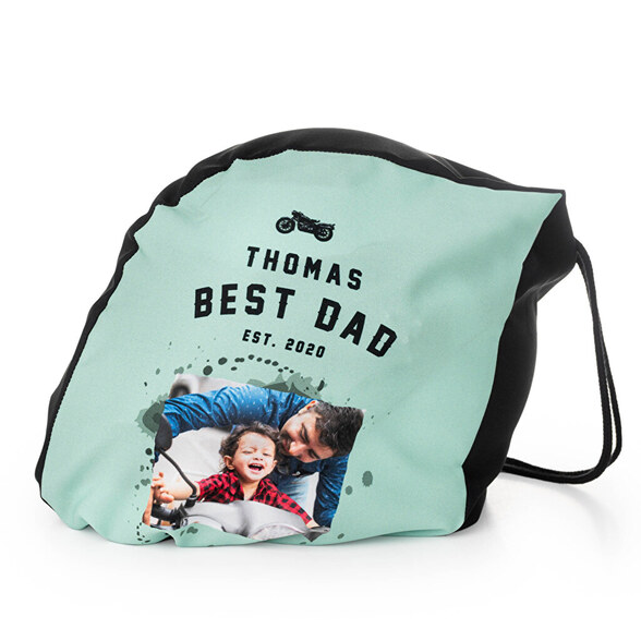 Personalised motorcycle helmet bag Wanapix