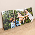 Personalised Triptych canvas print
