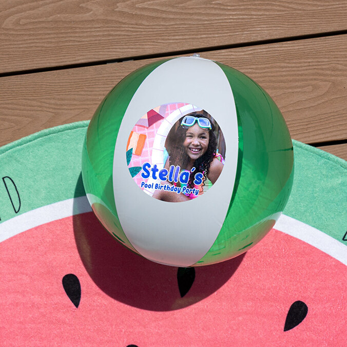Pallone gonfiabile da spiaggia personalizzato