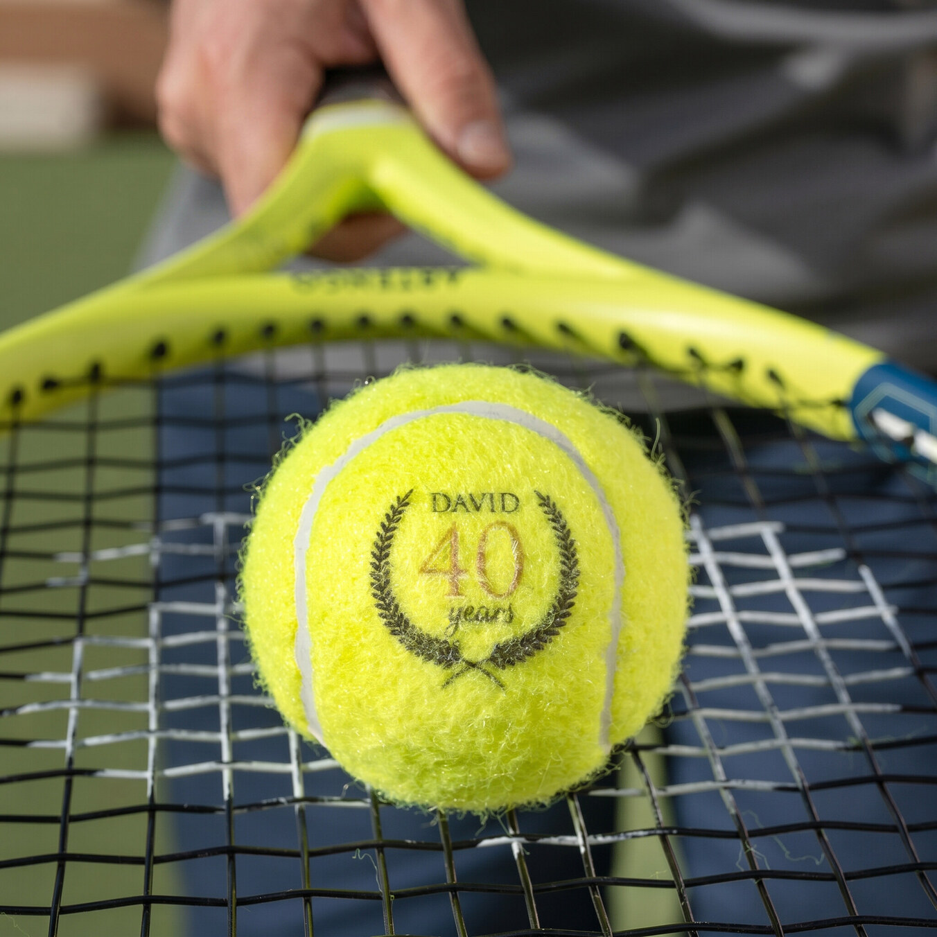 Pelotas de tenis personalizadas