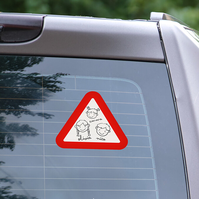 Pegatinas personalizadas para coche