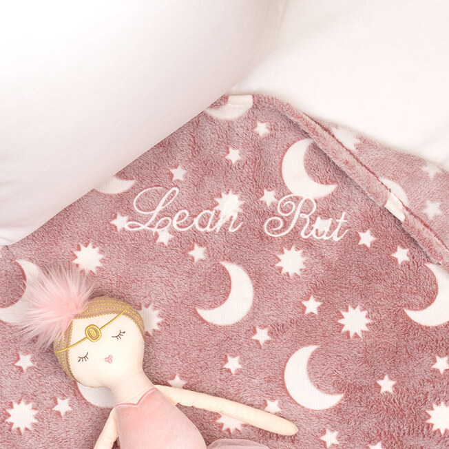 Personalised Glow In The Dark blanket Personalised Glow In The Dark blanket