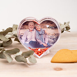Heart-shaped Snowglobe