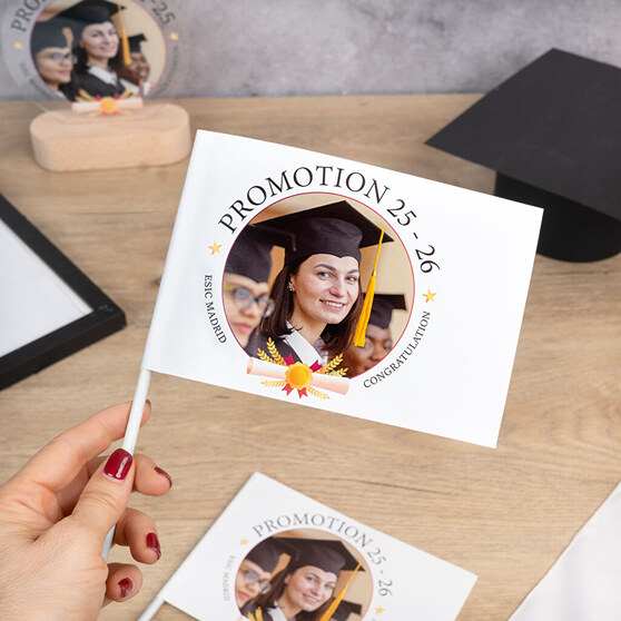 Personalizowane papierowe chorągiewki