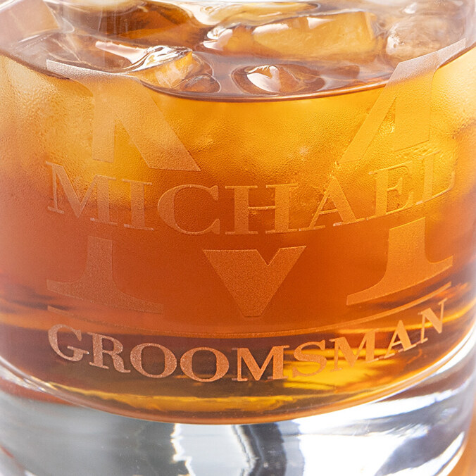 Personligt whiskyglas