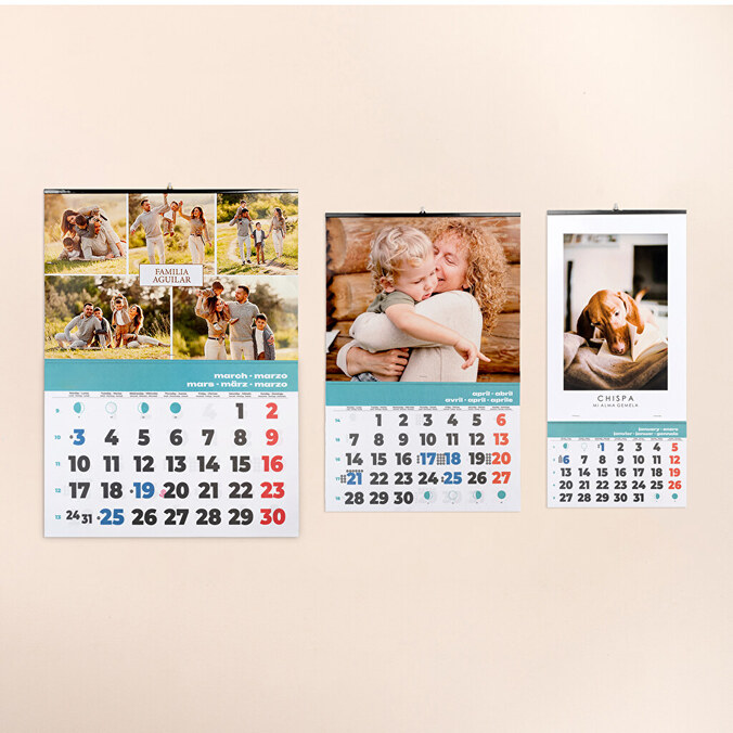 Calendario faldilla 24x52 personalizado