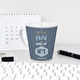 Taza cónica personalizada