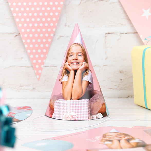 Chapeaux d'anniversaire personnalisés
