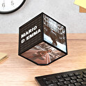 Rotating photo cube