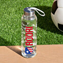 Botella de cristal personalizada
