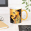 Personalisierte Glitzertasse