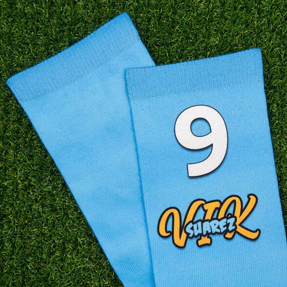 Personalisierte Fußballsocken