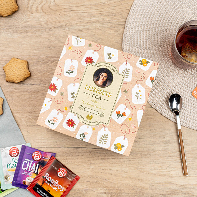 Personalised tea box Personalised tea box