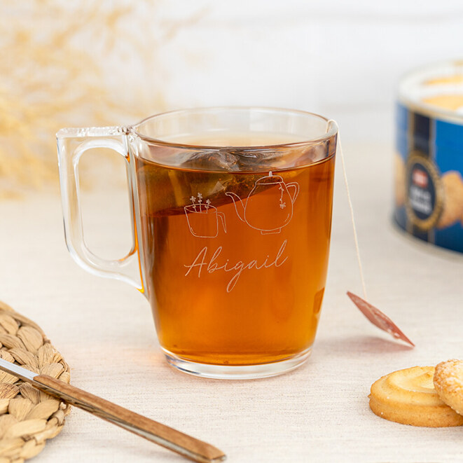 Spersonalizowana szklanka do herbaty Spersonalizowana szklanka do herbaty