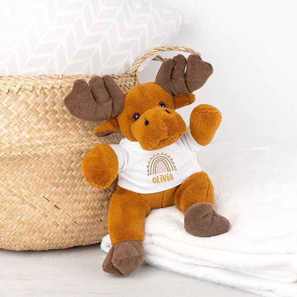 Reno de peluche personalizado