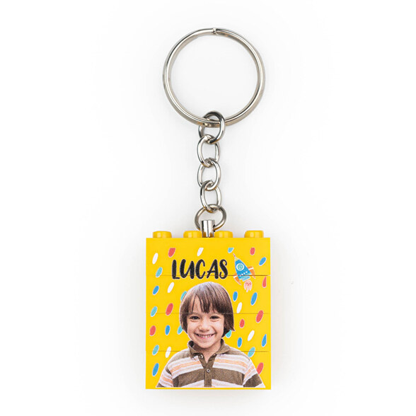 Porta-chaves Blocks personalizado