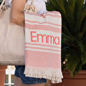 Embroidered fouta towel