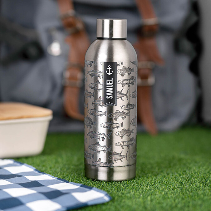 Bottiglie in acciaio inox personalizzate