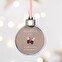 Pack 4 personlige runde julekugler