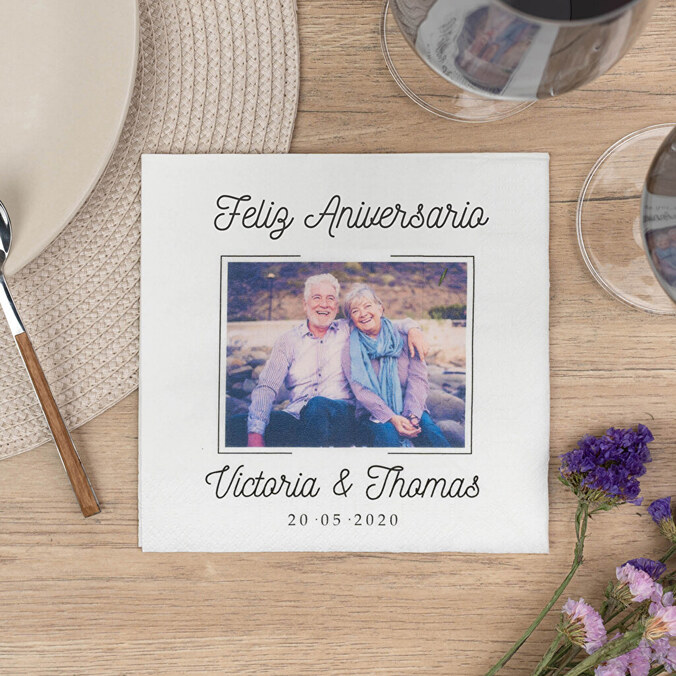 Servilletas de papel personalizadas