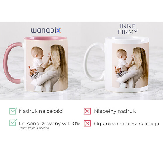Kubki zdrukowane w całości