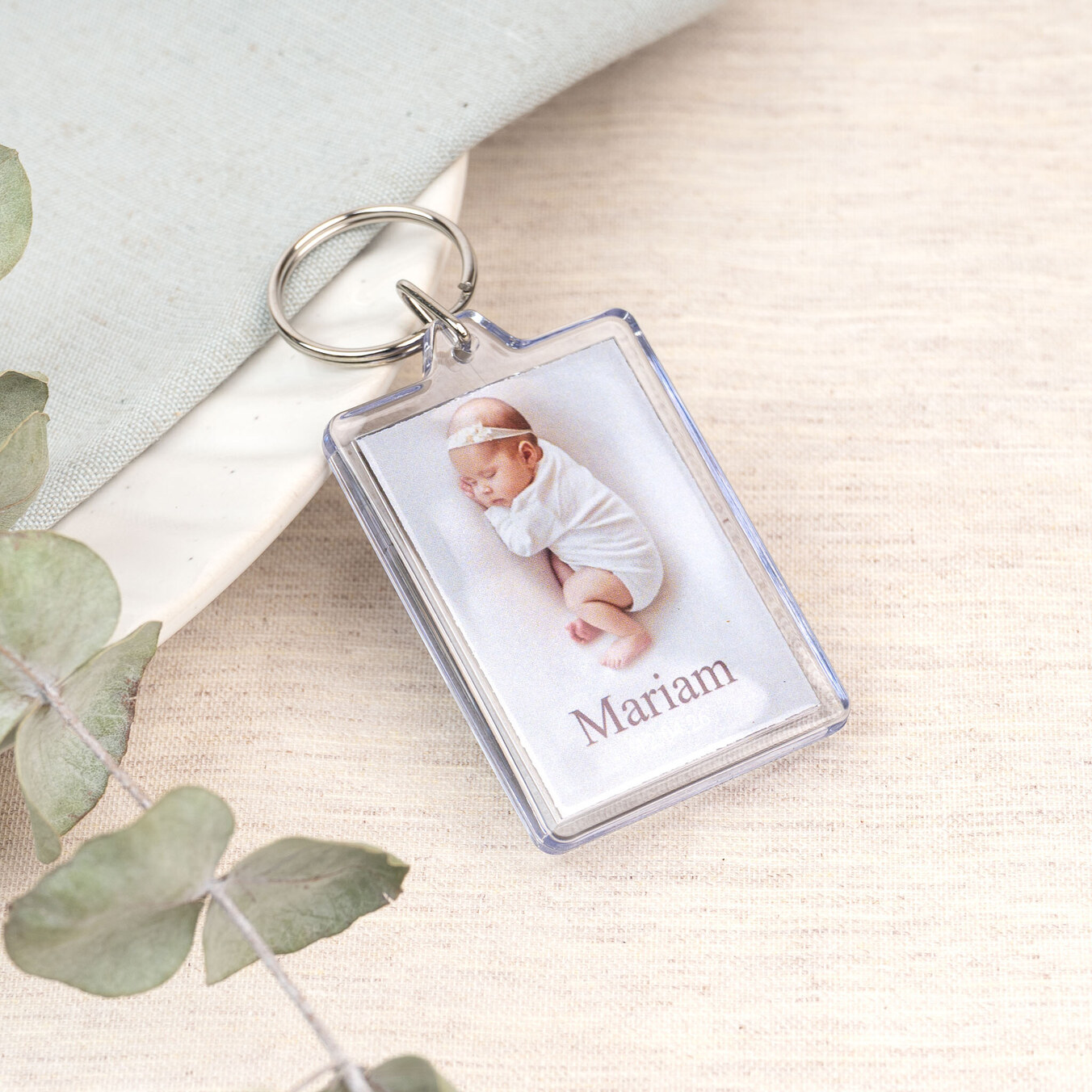 Llaveros de metacrilato personalizados