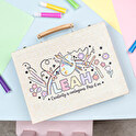 Maletín personalizado con pinturas de colorear