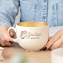 Caneca gravada Gold Latte