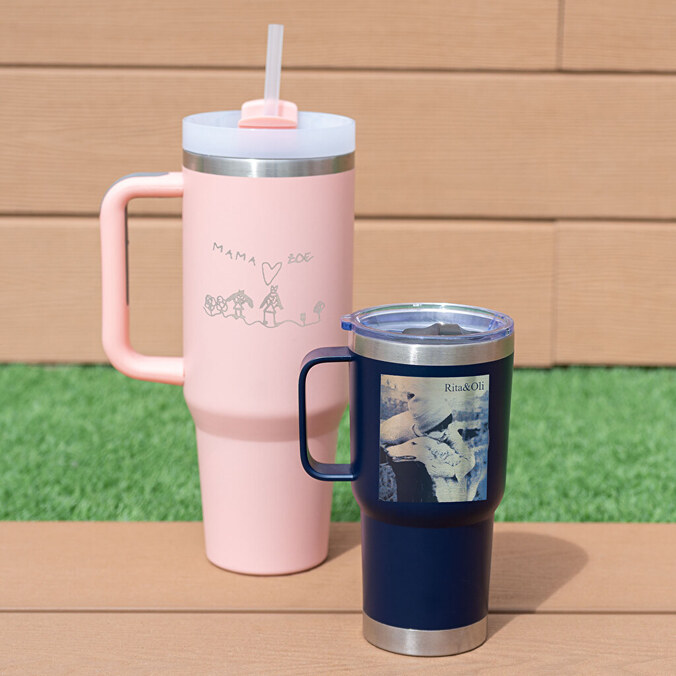 Taza térmica personalizada de doble capa