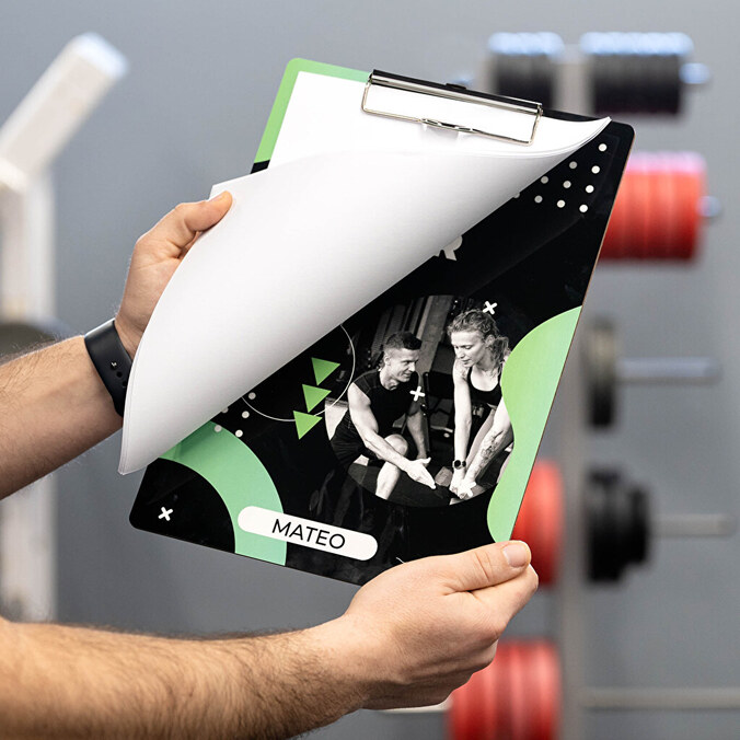 Personalised clipboard