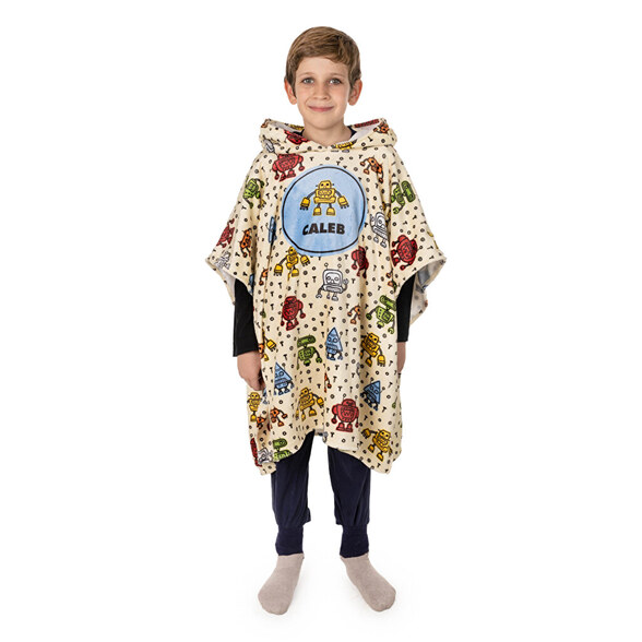 Personalised blanket poncho