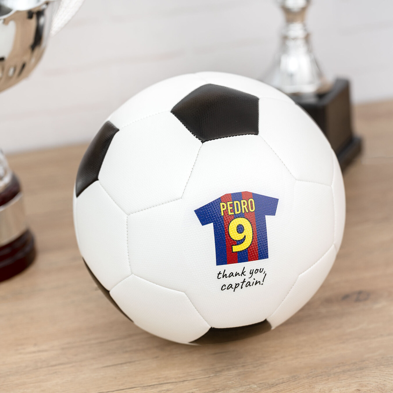 Balón de fútbol personalizado