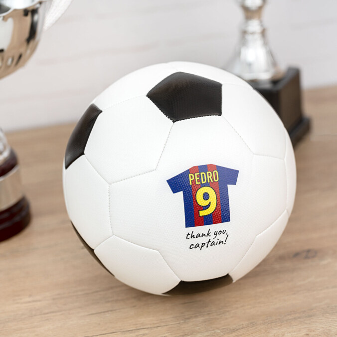 Balón de fútbol personalizado