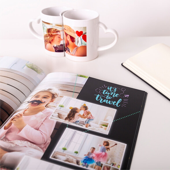 Personalised softcover photo book