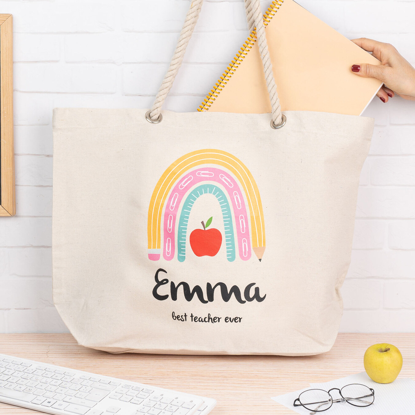 Personalised beach bag