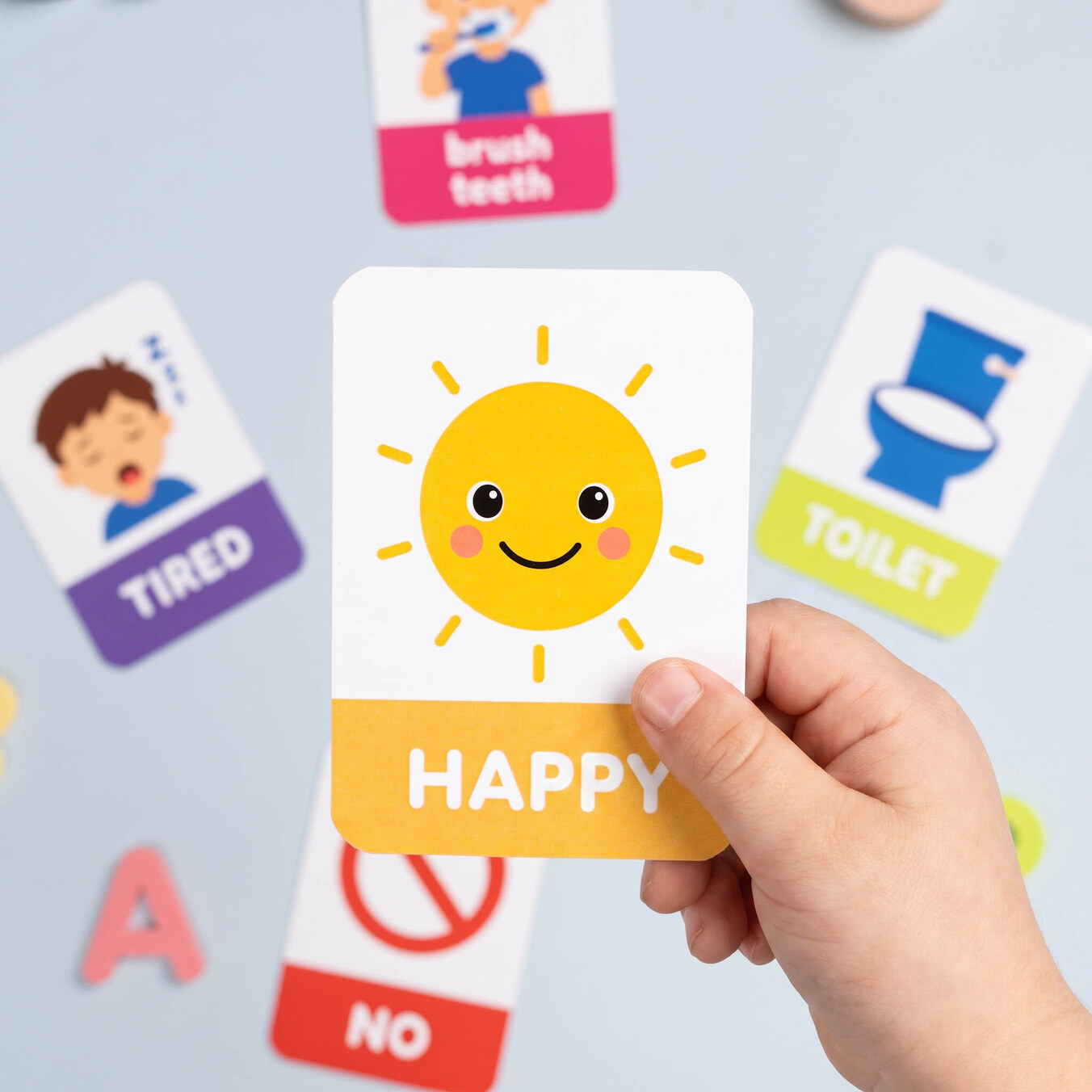 Personalised flashcards and revision cards