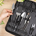 Kit di attrezzi da giardinaggio con astuccio personalizzato