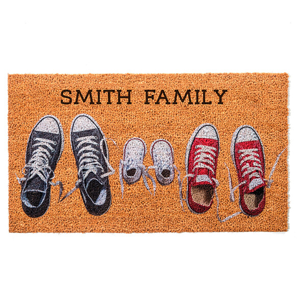 Personalised Natural Coir Fibre Doormats Wanapix