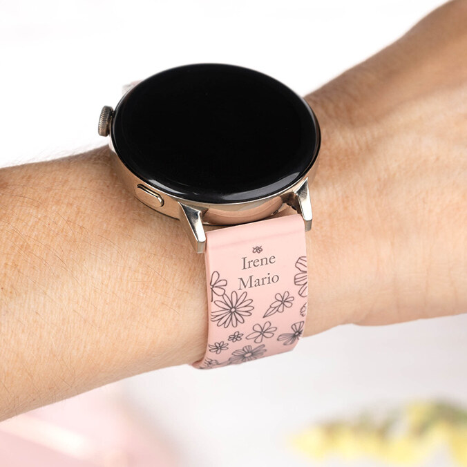 Gepersonaliseerde horlogebandjes voor Samsung Galaxy / Amazfit / Huawei