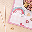 Personalised placemats made of fabric and oilcloth