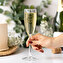 Gepersonaliseerde set 2 champagne glazen Gepersonaliseerde set 2 champagne glazen