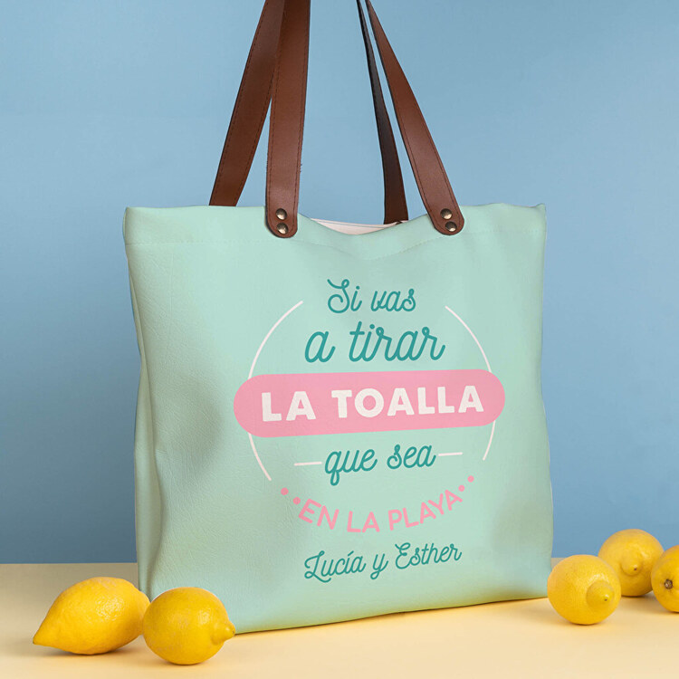 personalised shopping bolsas