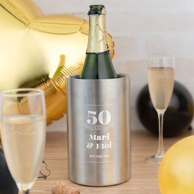 Personalised wine bottle coolers