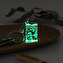 Llavero de cristal 3D grabado con luz Llavero de cristal 3D grabado con luz