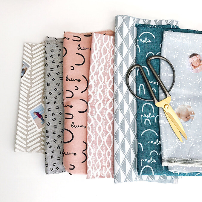 Personalised fabrics per metre