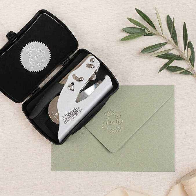 Personalised embossing stamps